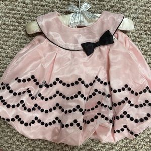 Gorgeous pink and black dress